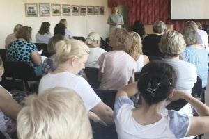 Председатель Артемовской районной ТИК встретилась с коллективом Комплексного центра социального обслуживания населения