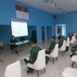 Рабочая встреча председателя Свободненской поселковой ТИК с  командным составом войсковых частей Тагильской ракетной дивизии.