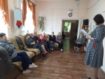 Председатель УИК выступила на встрече с клиентами Отделения дневного пребывания Ачитского городского округа