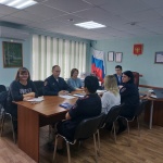 9 сентября 2022 года председатель ТИК приняла участие в совещании сотрудников ОМВД России по городскому округу ЗАТО Свободный по подготовке к Единому дню голосования 11 сентября 2022 года.