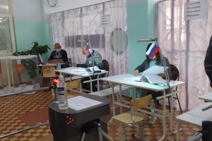 Все избирательные участки Волчанска открыты для голосования