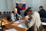 Голосование на избирательных участках
