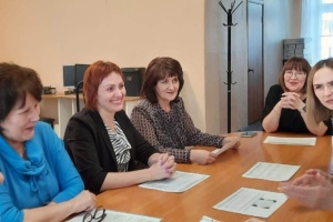 Рабочая встреча председателя Волчанской городской ТИК с руководством УИКов