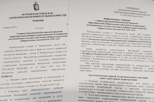 О приеме предложений по кандидатурам для назначения в составы участковых избирательных комиссий избирательных участков №№ 1229–1233