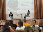 В Слободо-Туринской школе №2 состоялась «Классная встреча» с председателем Слободо-Туринской ТИК Александрой Ирзутовой