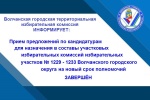 Закончен прием предложений по кандидатурам в составы УИК на новый срок полномочий