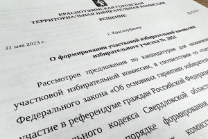 Сформированы новые составы участковых избирательных комиссий