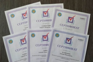 Члены Волчанской городской ТИК учатся
