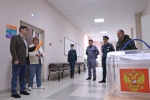 Организаторы выборов участвуют в тренировках по отработке алгоритма действий при возникновении ЧС