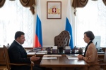 Евгений Куйвашев обсудил с Еленой Клименко итоги состоявшихся в регионе выборов и поблагодарил за работу организаторов голосования