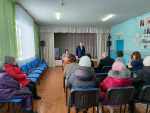 Встреча с избирателями д.Барбашина, с.Куминовское