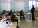 В Камышлове отработаны действия по эвакуации членов УИК.