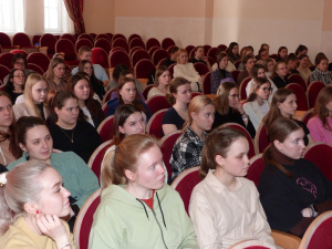 Встреча со студентами педагогического колледжа