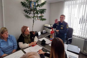 В Волчанске с руководящим составом УИК прошел семинар по соблюдению правил пожарной безопасности