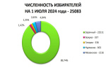 Избирателей снова посчитали
