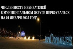 В муниципальном округе Первоуральск определена численность избирателей на 01 января 2025 года
