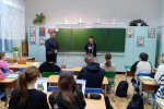 В школе села Филькино - День молодого избирателя