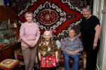 С поздравлением ветерану-избирателю, труженику тыла