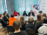 Цикл мероприятий, посвященных Дню молодого избирателя, продолжается