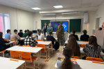 Ветеран СВО провёл Урок мужества для школьников Волчанска