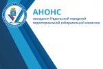 Анонс. 2 апреля 2025 года состоится заседание Ивдельской городской территориальной избирательной комиссии