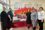 Познакомьтесь, в Богдановиче в Кунарской СОШ к 9 мая сделана диорама «Города-герои»