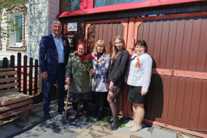 Адресное поздравление тружеников тыла