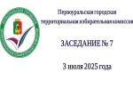 3 июля состоялось заседание Первоуральской городской ТИК