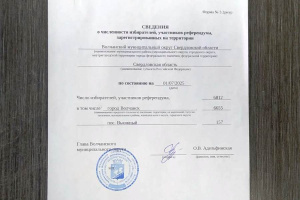 В Волчанске установлена численность избирателей на 1 июля 2025 года
