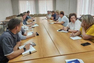 Продолжается обучение руководящего состава участковых избирательных комиссий.