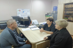 В Ирбите состоялась рабочая встреча председателей теркомов с социальным координатором Фонда «Защитники Отечества»