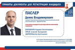 Денис Паслер представил документы для регистрации на досрочных выборах Губернатора Свердловской области
