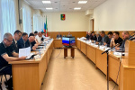 Председатель теркома Анастасия Евдокимова выступила с информационным сообщением на заседании Первоуральской городской Думы