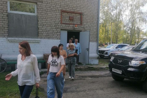 Прошла тренировка по эвакуации