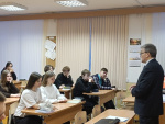 Встреча председателя теркома с будущими избирателями