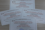 Вручение дипломов и благодарственных писем