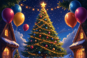 С Наступающим 2026 годом и Рождеством!