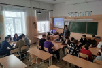 Состоялась деловая игра между старшеклассниками 