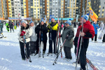 Организаторы выборов вышли на «Лыжню России - 2026»