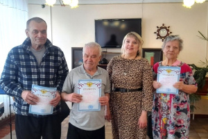 Представители Волчанской городской ТИК провели интеллектуальную игру для граждан пожилого возраста