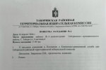 16 апреля состоялось очередное заседание территориальной избирательной комиссии, на котором были внесены изменения в положение о Контрольно-ревизионной службе.