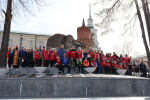 Члены избирательных комиссий приняли участие в велопробеге «Маршрут Победы» протяжённостью 70 км.