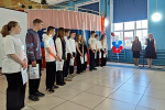 Вручение паспортов юным байкаловцам перед 9 мая