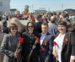 Прошел Митинг, посвященный 81-годовщине Победы в Великой Отечественной войне