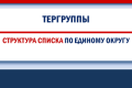 Структура списка по единому округу