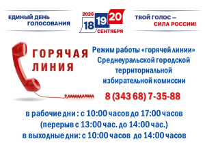 Режим работы Горячей линии ТИК