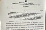 Артинской ТИК заверен список от Политической партии ЛДПР
