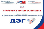Дистанционное электронное голосование (ДЭГ): заявление для участия уже можно подать!
