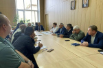 Об участии в заседании штаба