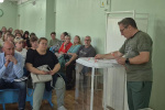 В Дзержинском районе прошла тренировка по действиям членов УИК при возникновении нештатных ситуаций.